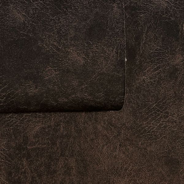 Imitation Leather Print - Deep Brown