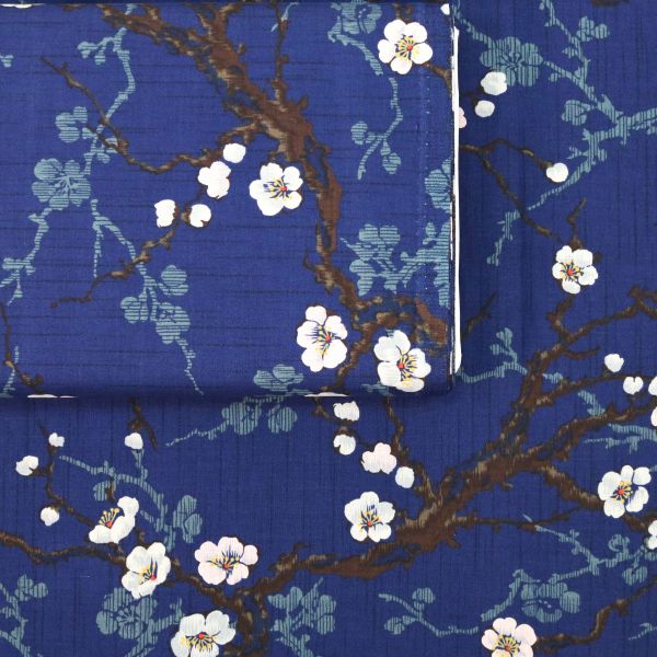 Plum Blossom Tree - Blue