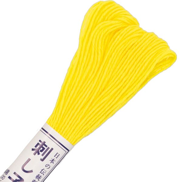 Olympus Sashiko Garn - 29 neon gelb