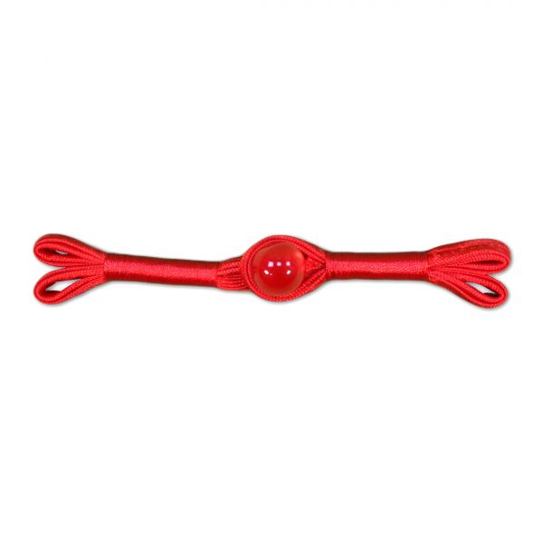 Chinesischer Knotenverschluss 85mm - Frog Knot - Red