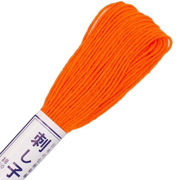 Olympus Sashiko Garn - 22 neon orange
