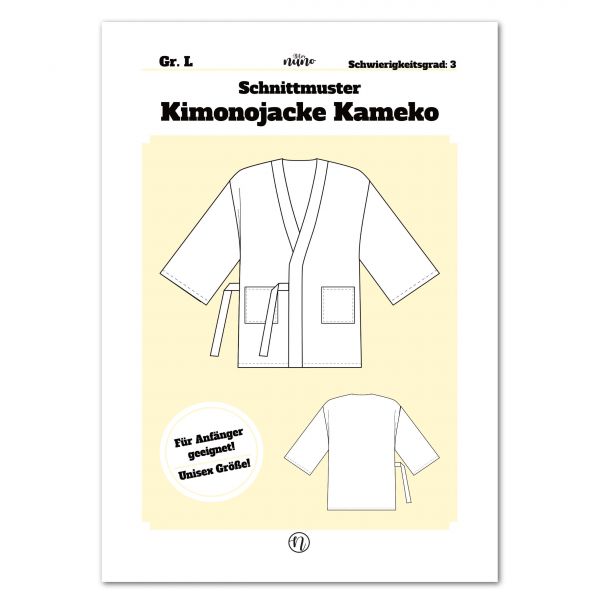 Schnittmuster Kimonojacke Kameko