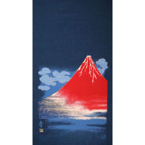 Noren Panel - Mount Fuji